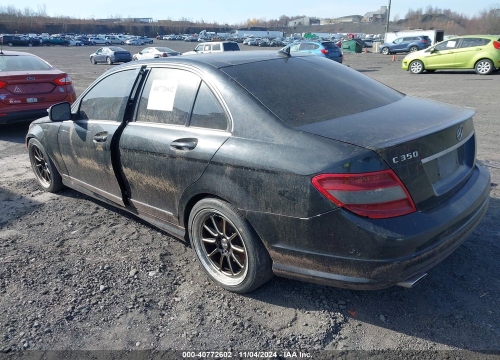 2008 MERCEDES-BENZ C 350 SPORT VIN: WDDGF56X58F165409
