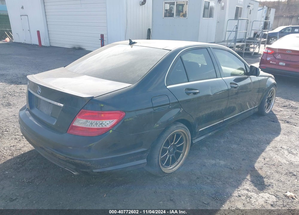 2008 MERCEDES-BENZ C 350 SPORT VIN: WDDGF56X58F165409