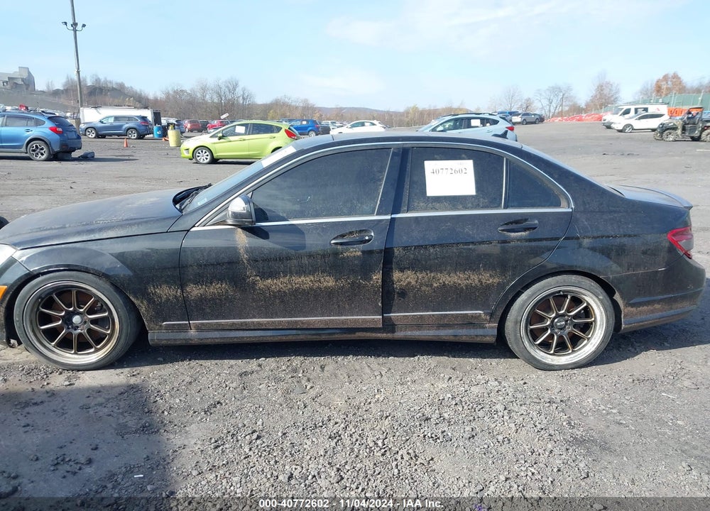 2008 MERCEDES-BENZ C 350 SPORT VIN: WDDGF56X58F165409
