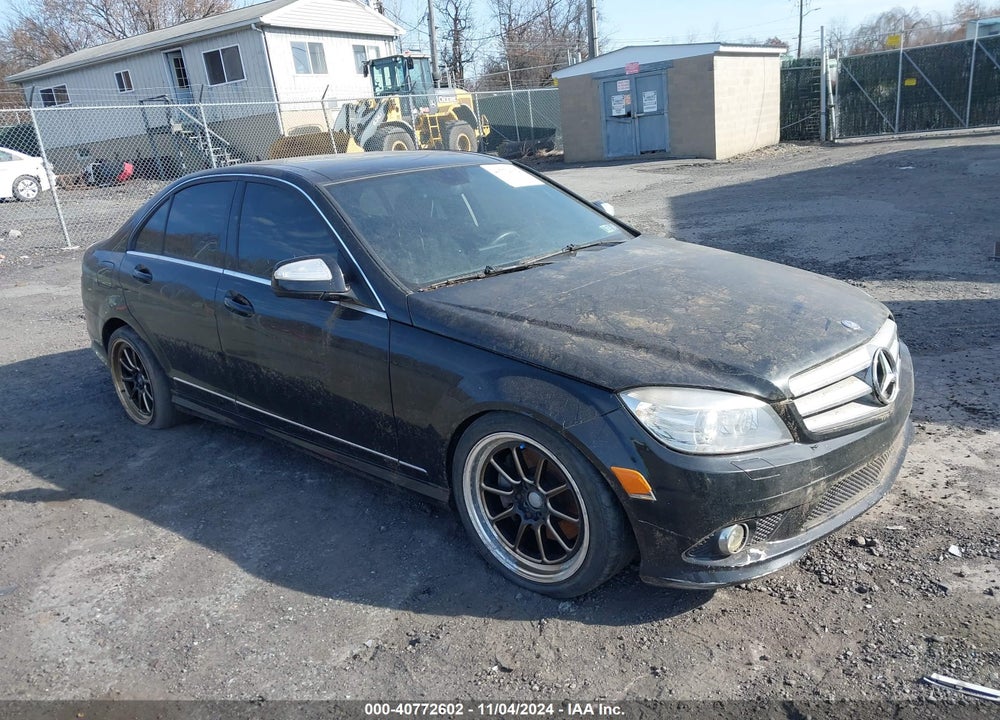 2008 MERCEDES-BENZ C 350 SPORT VIN: WDDGF56X58F165409