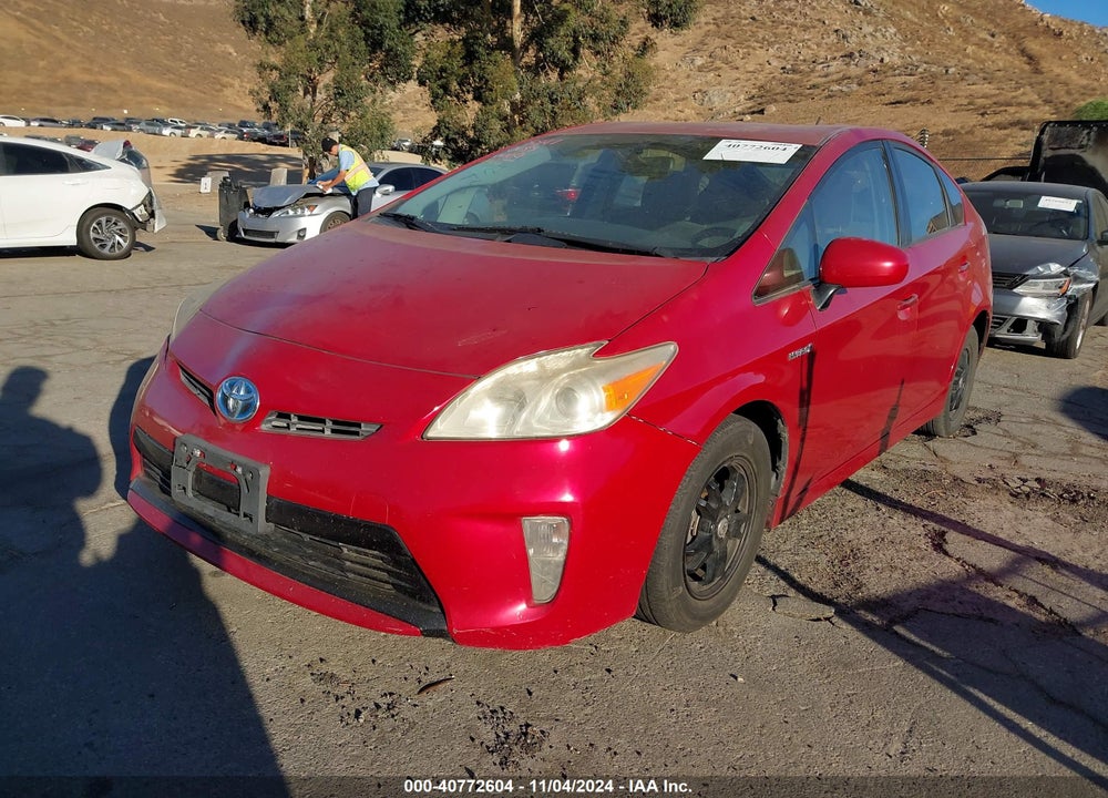 2013 TOYOTA PRIUS TWO VIN: JTDKN3DU4D1706672