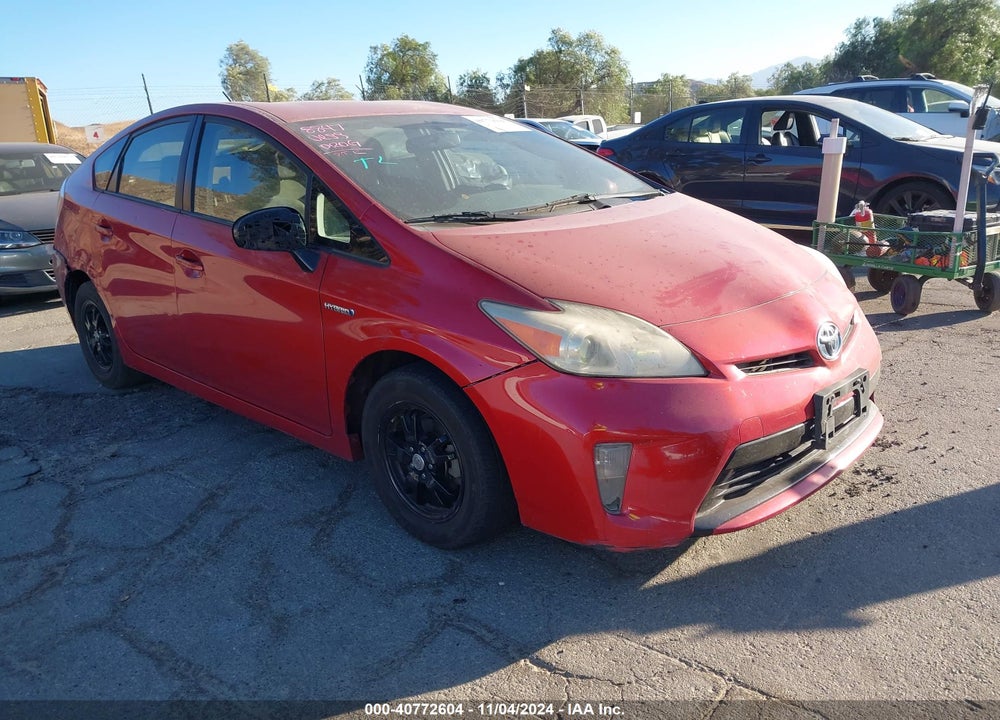 2013 TOYOTA PRIUS TWO VIN: JTDKN3DU4D1706672