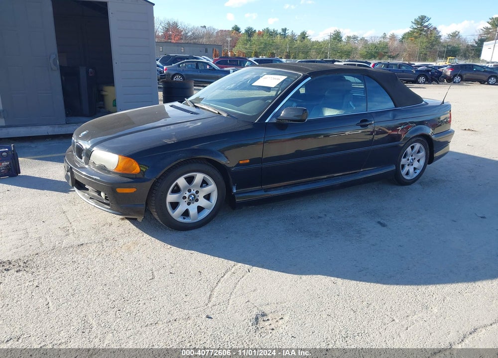 2000 BMW 323CI VIN: WBABR3342YEB39883