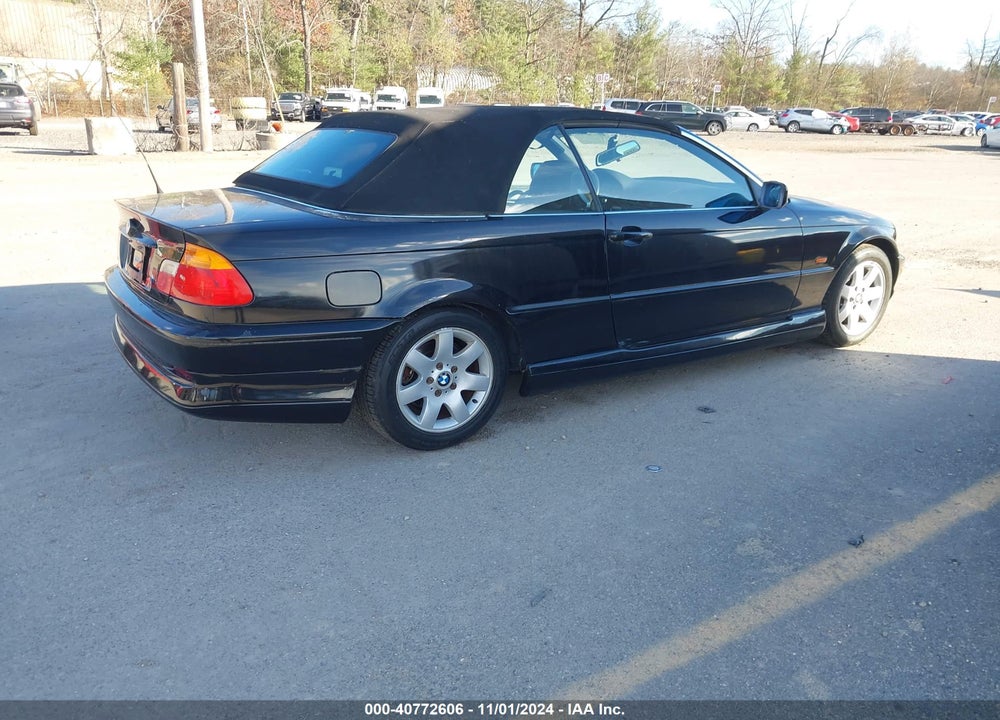 2000 BMW 323CI VIN: WBABR3342YEB39883