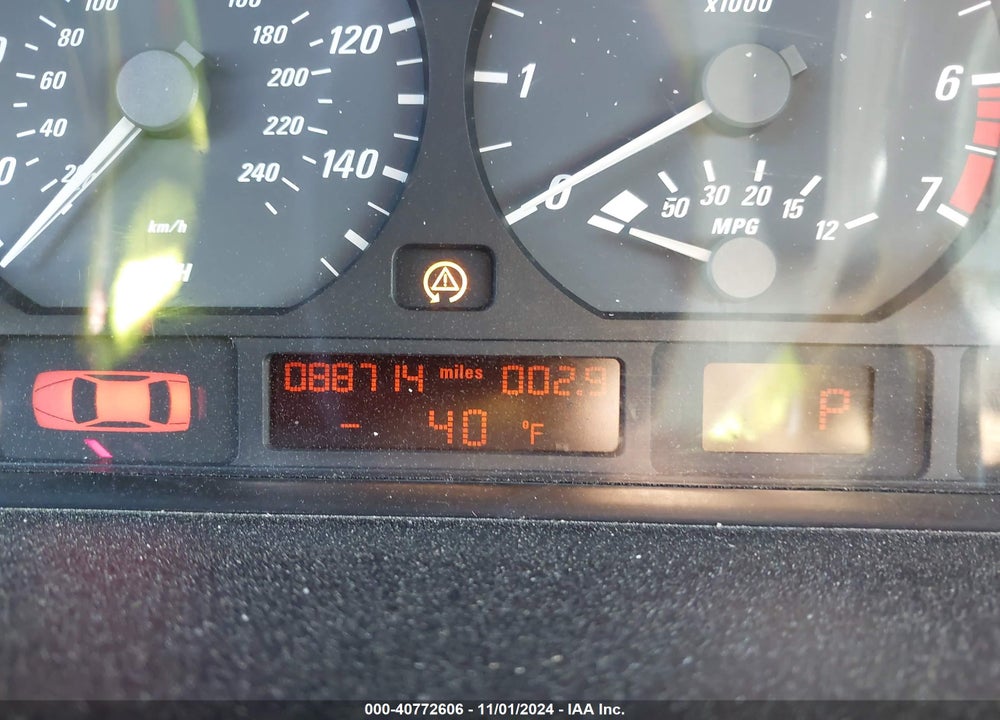 2000 BMW 323CI VIN: WBABR3342YEB39883
