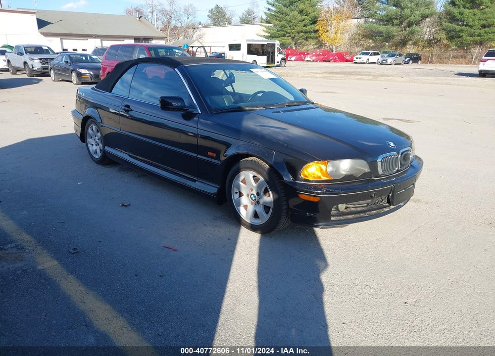 2000 BMW 323CI VIN: WBABR3342YEB39883