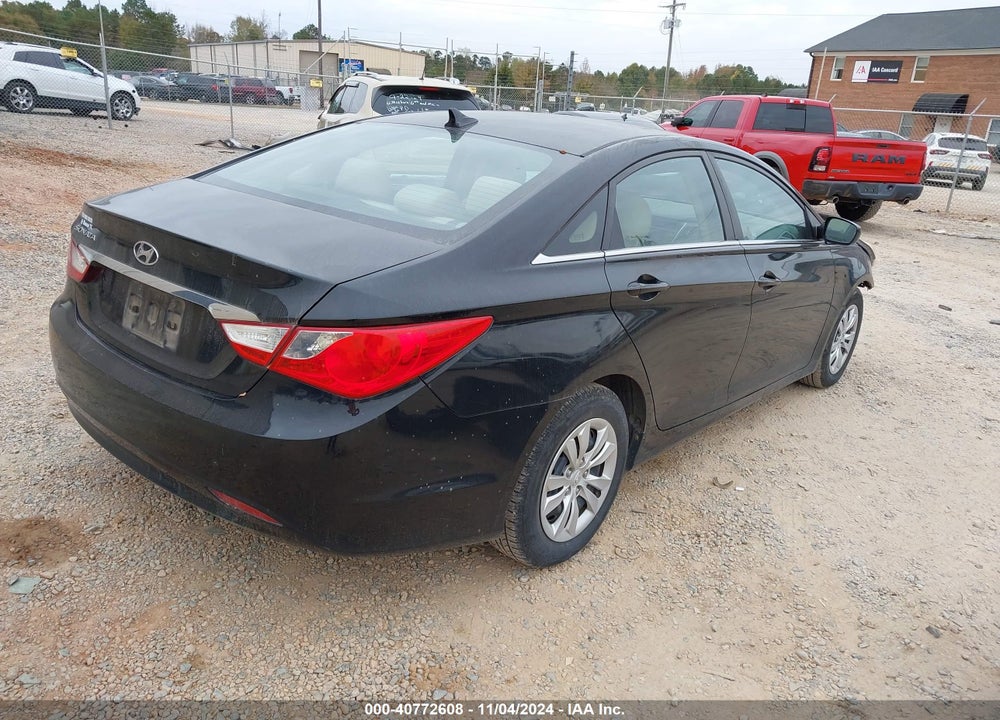 2011 HYUNDAI SONATA GLS VIN: 5NPEB4AC9BH062454