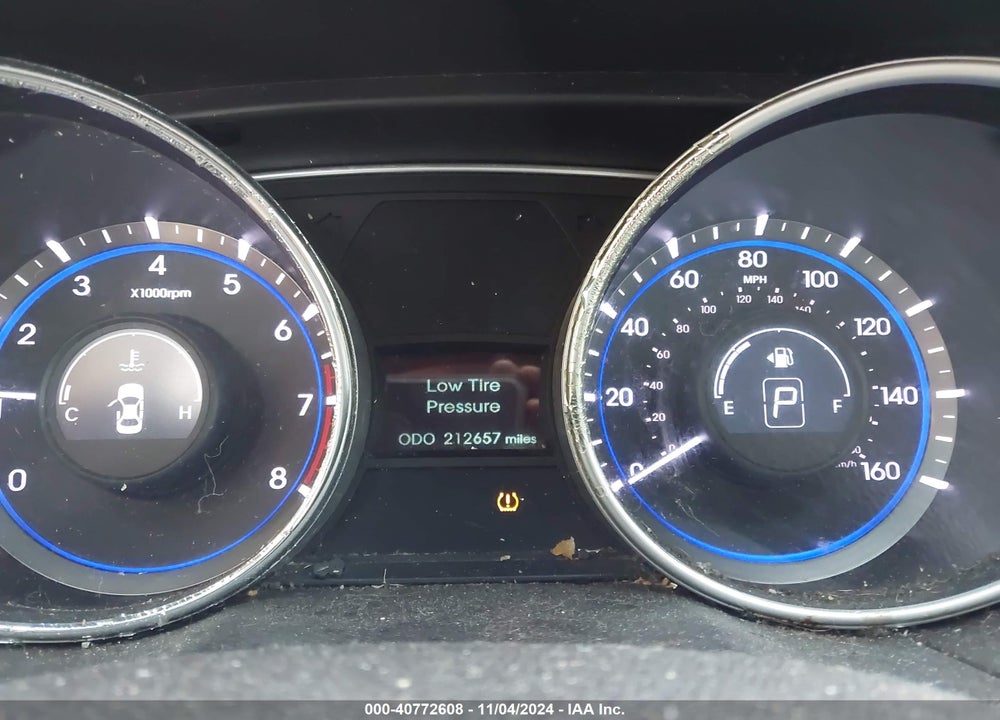 2011 HYUNDAI SONATA GLS VIN: 5NPEB4AC9BH062454