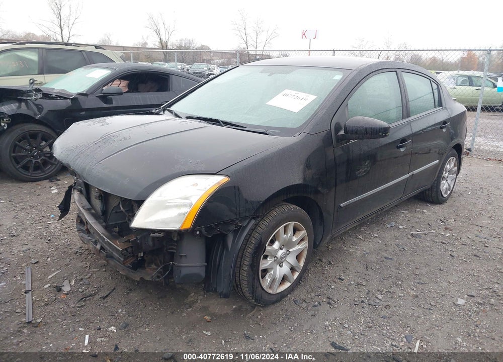 2012 NISSAN SENTRA 2.0 S VIN: 3N1AB6AP4CL617327