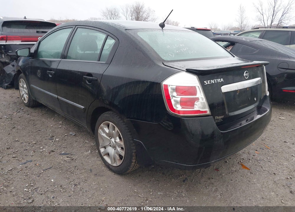 2012 NISSAN SENTRA 2.0 S VIN: 3N1AB6AP4CL617327