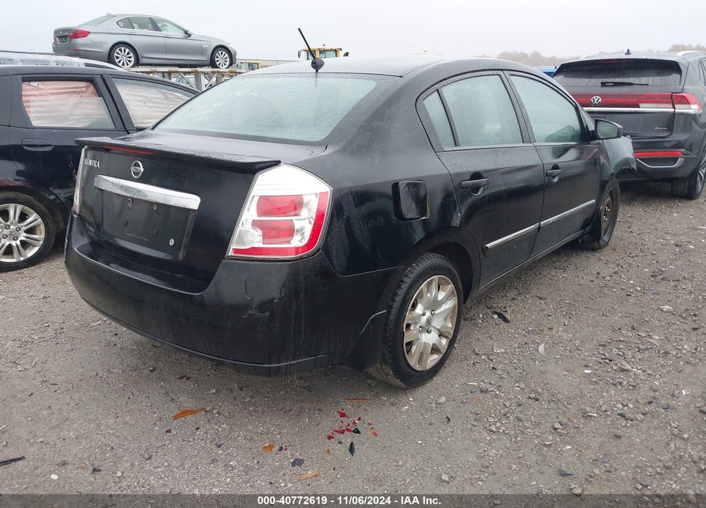 2012 NISSAN SENTRA 2.0 S VIN: 3N1AB6AP4CL617327