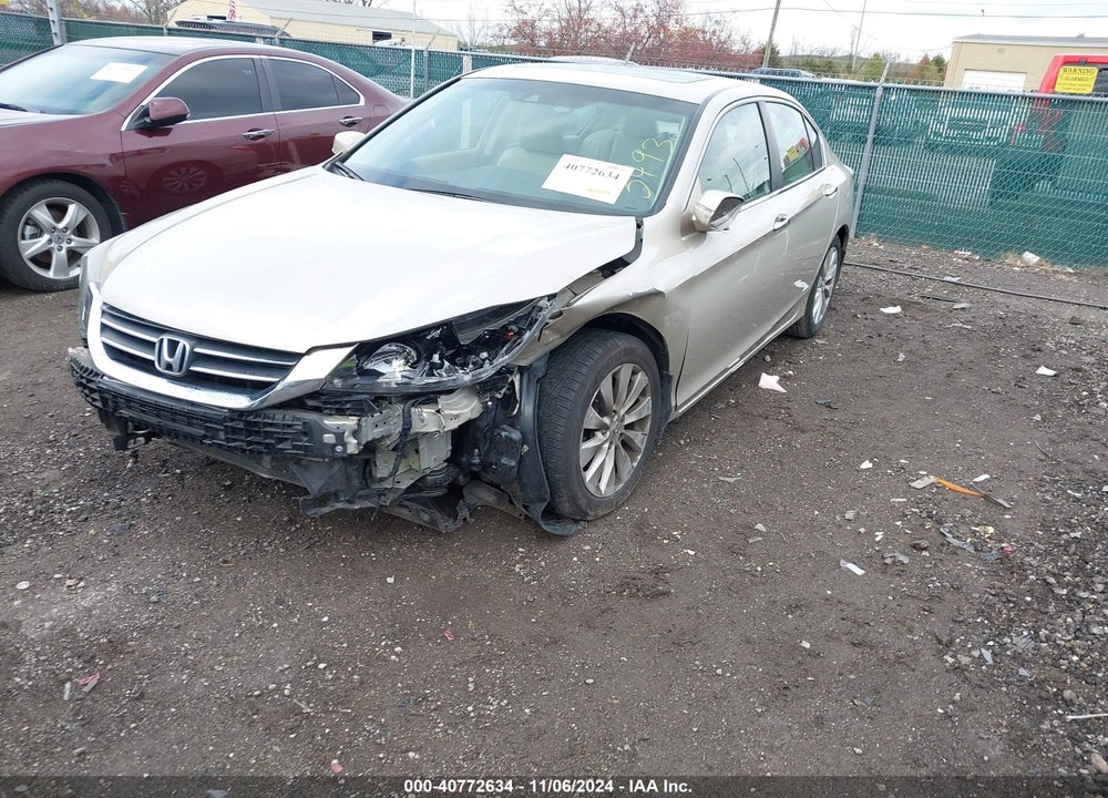 2013 HONDA ACCORD EX-L VIN: 1HGCR2F8XDA093493