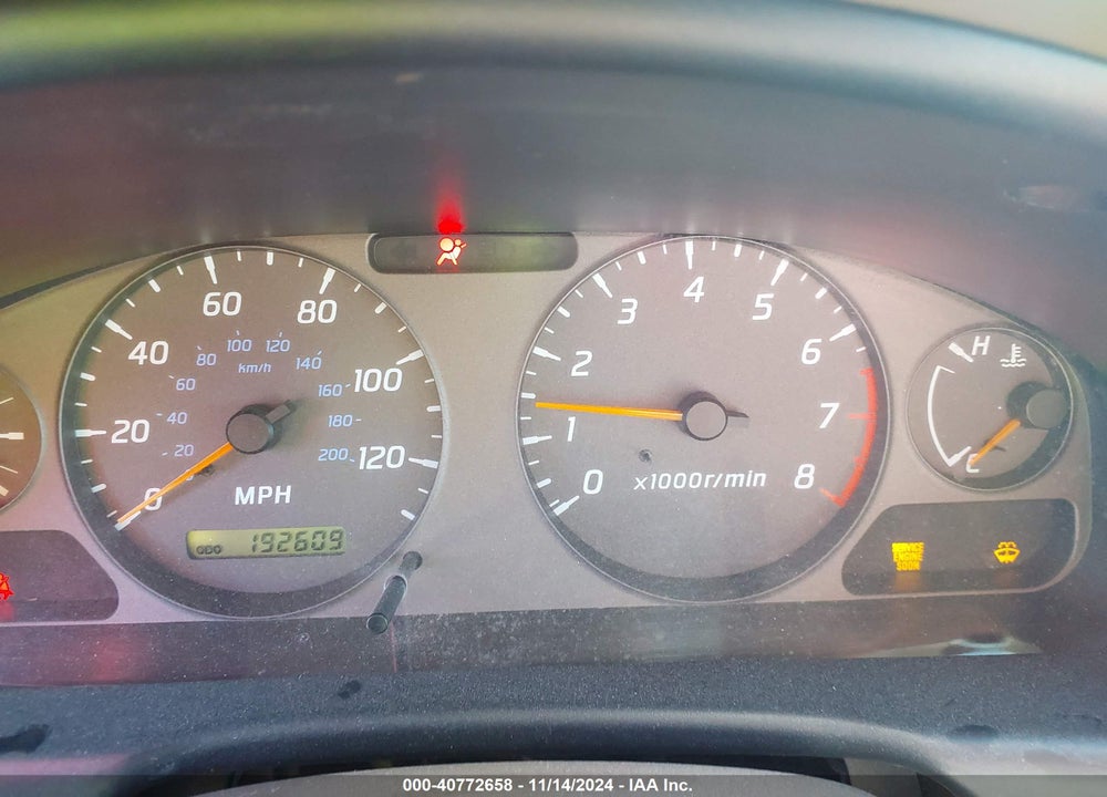 2002 NISSAN SENTRA GXE VIN: 3N1CB51D72L614509