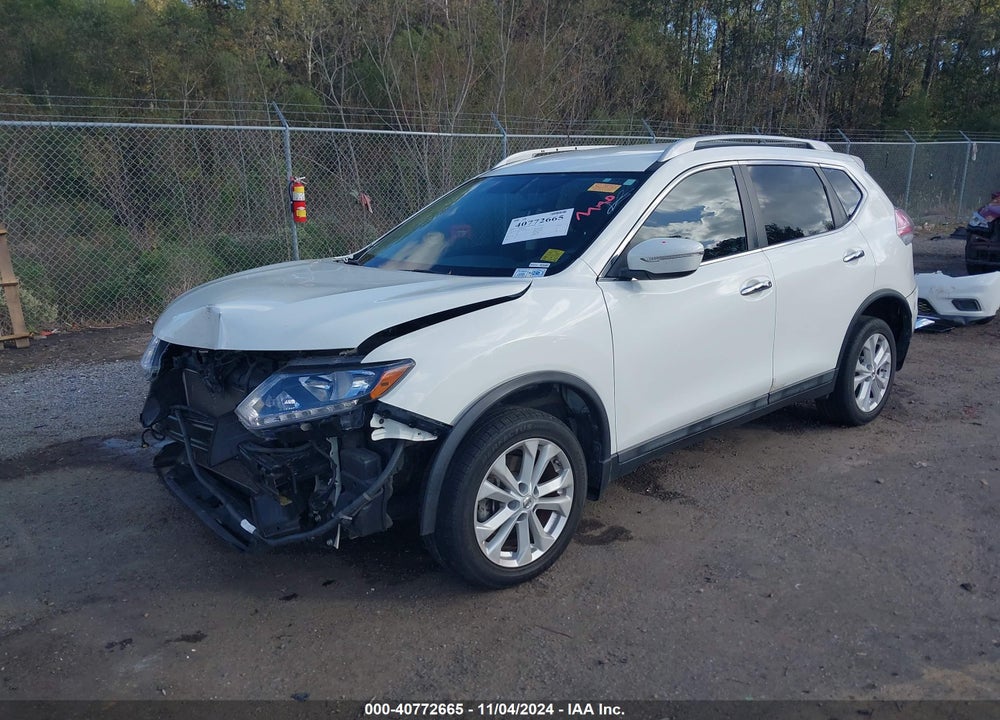2015 NISSAN ROGUE SV VIN: 5N1AT2MTXFC884009