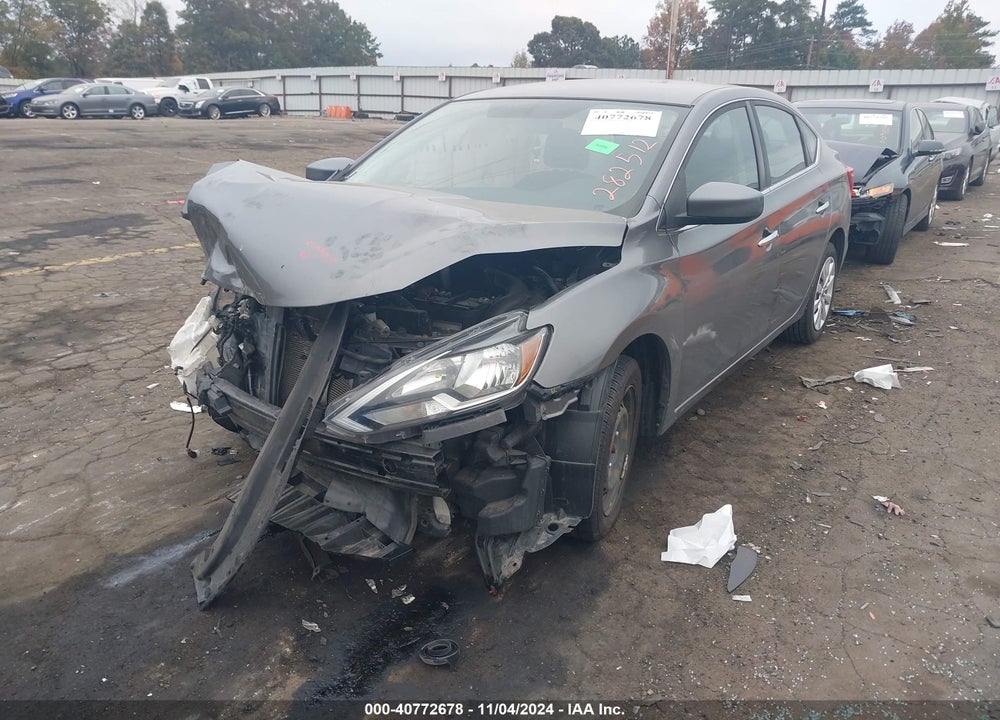 2016 NISSAN SENTRA VIN: 3N1AB7AP1GY282512