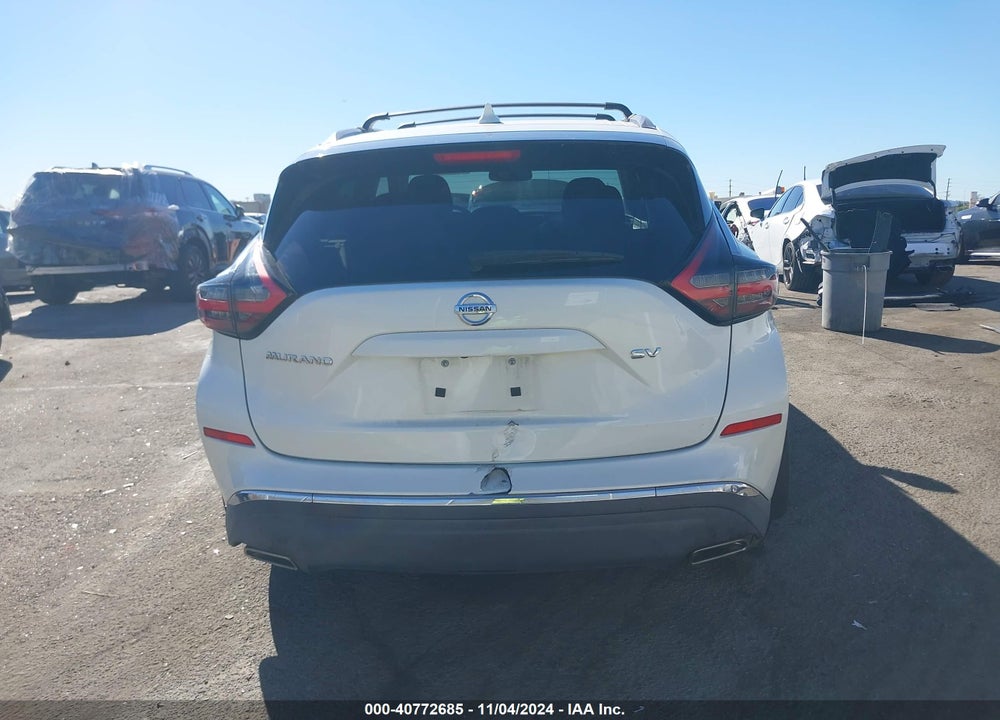 2019 NISSAN MURANO SV VIN: 5N1AZ2MJ1KN154324