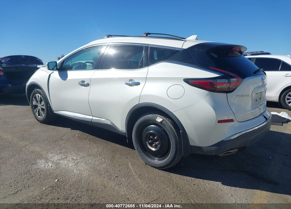 2019 NISSAN MURANO SV VIN: 5N1AZ2MJ1KN154324