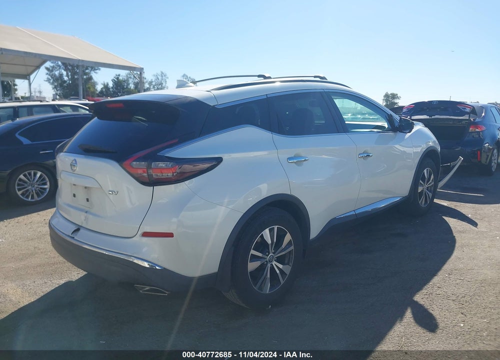 2019 NISSAN MURANO SV VIN: 5N1AZ2MJ1KN154324