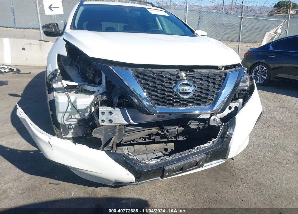 2019 NISSAN MURANO SV VIN: 5N1AZ2MJ1KN154324