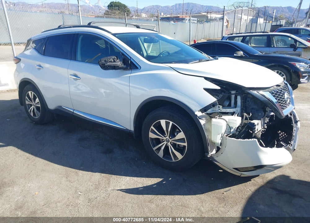2019 NISSAN MURANO SV VIN: 5N1AZ2MJ1KN154324