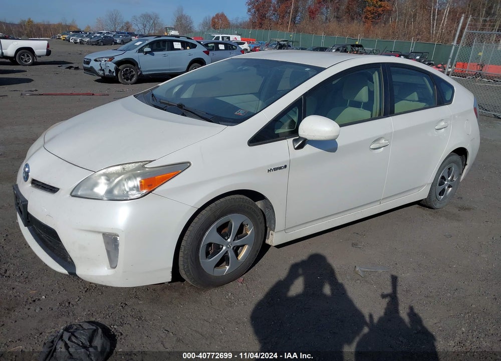 2012 TOYOTA PRIUS TWO VIN: JTDKN3DUXC5417450