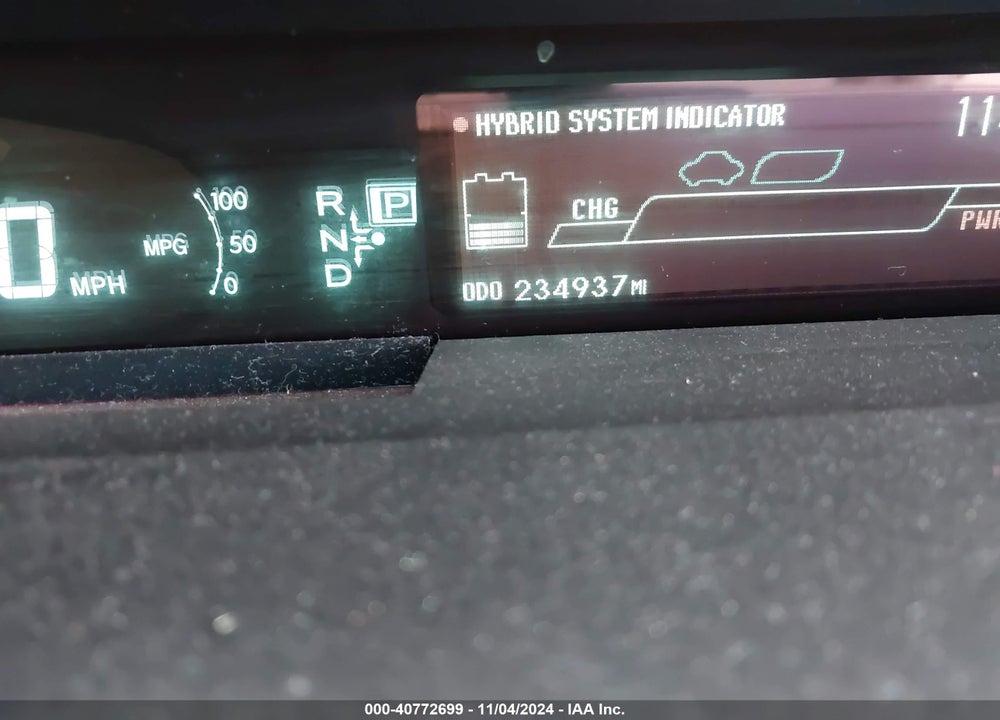 2012 TOYOTA PRIUS TWO VIN: JTDKN3DUXC5417450