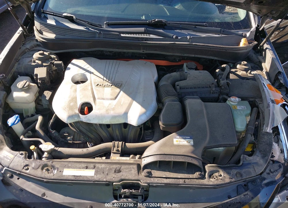 2014 HYUNDAI SONATA HYBRID LIMITED VIN: KMHEC4A48EA108787