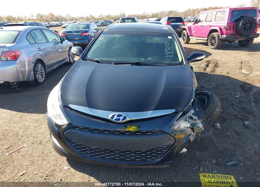2014 HYUNDAI SONATA HYBRID LIMITED VIN: KMHEC4A48EA108787