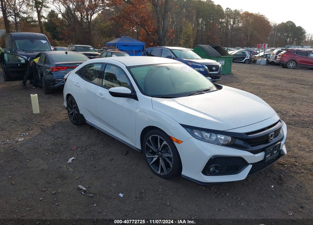 2018 HONDA CIVIC SPORT VIN: SHHFK7G40JU228605