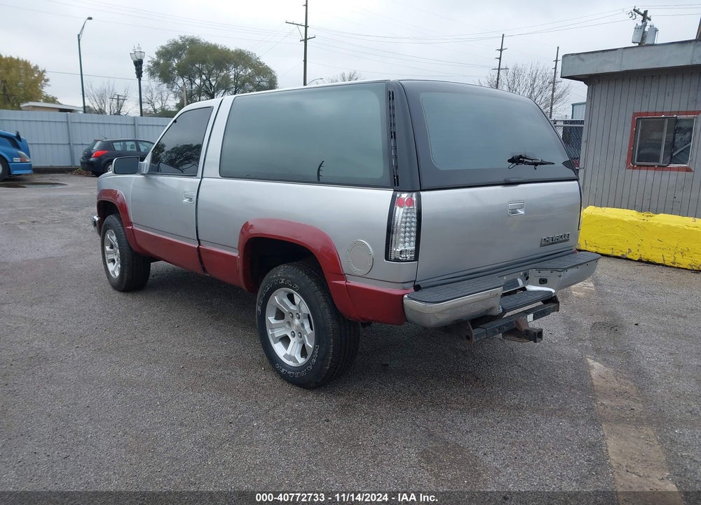1993 CHEVROLET BLAZER K1500 VIN: 1GNEK18KXPJ404138