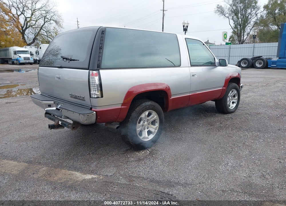 1993 CHEVROLET BLAZER K1500 VIN: 1GNEK18KXPJ404138