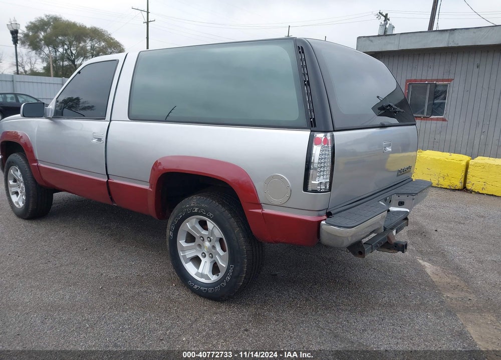 1993 CHEVROLET BLAZER K1500 VIN: 1GNEK18KXPJ404138