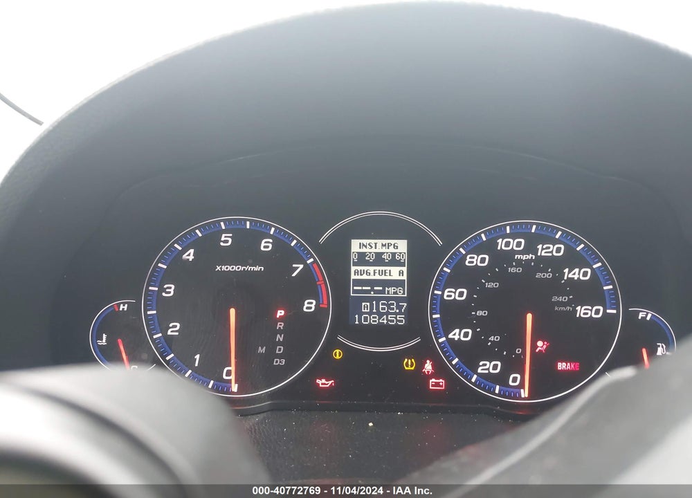 2008 ACURA TSX VIN: JH4CL96818C009854