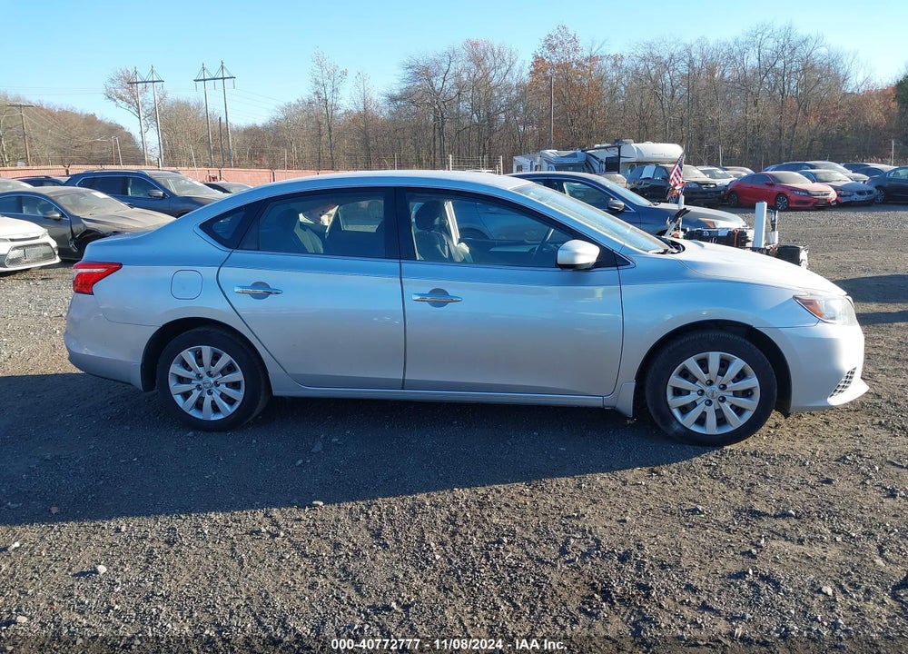 2016 NISSAN SENTRA S VIN: 3N1AB7AP5GY301076