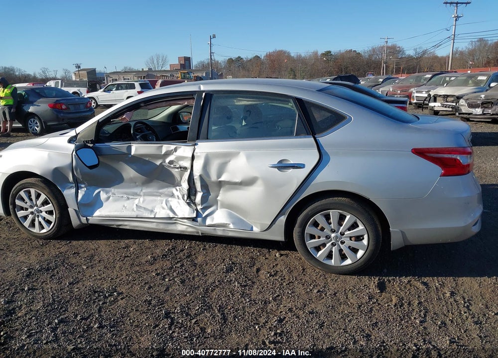 2016 NISSAN SENTRA S VIN: 3N1AB7AP5GY301076
