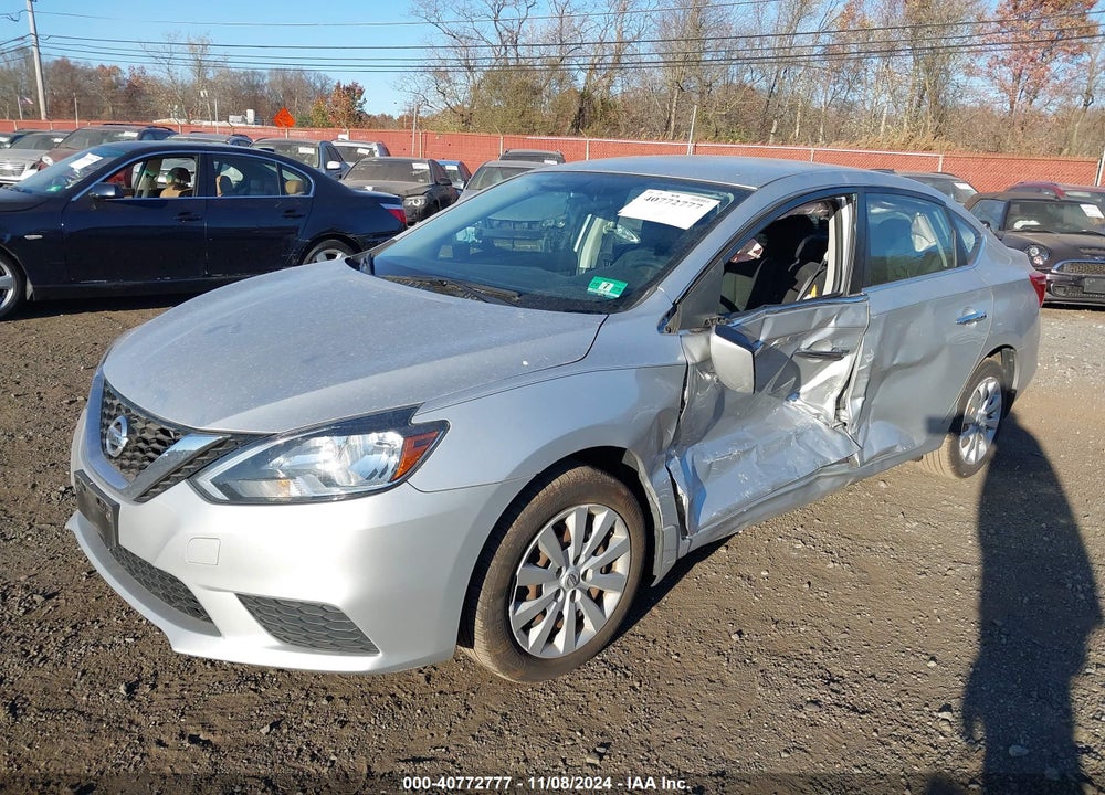 2016 NISSAN SENTRA S VIN: 3N1AB7AP5GY301076