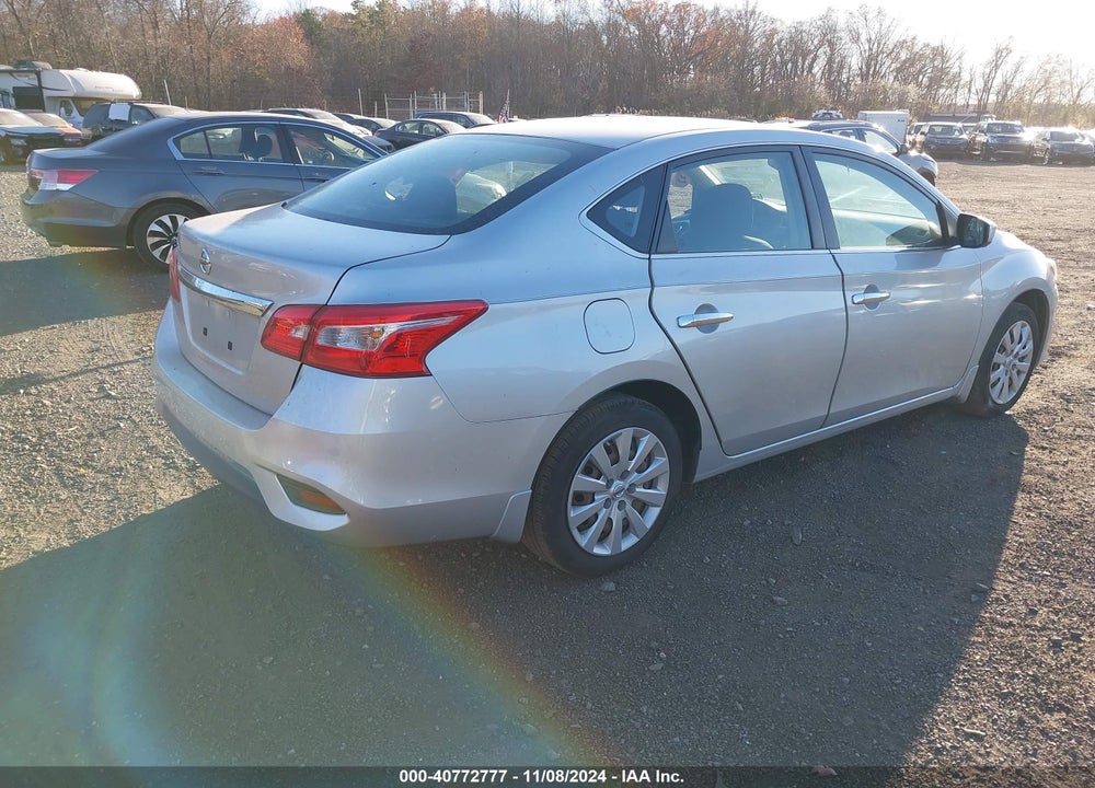 2016 NISSAN SENTRA S VIN: 3N1AB7AP5GY301076