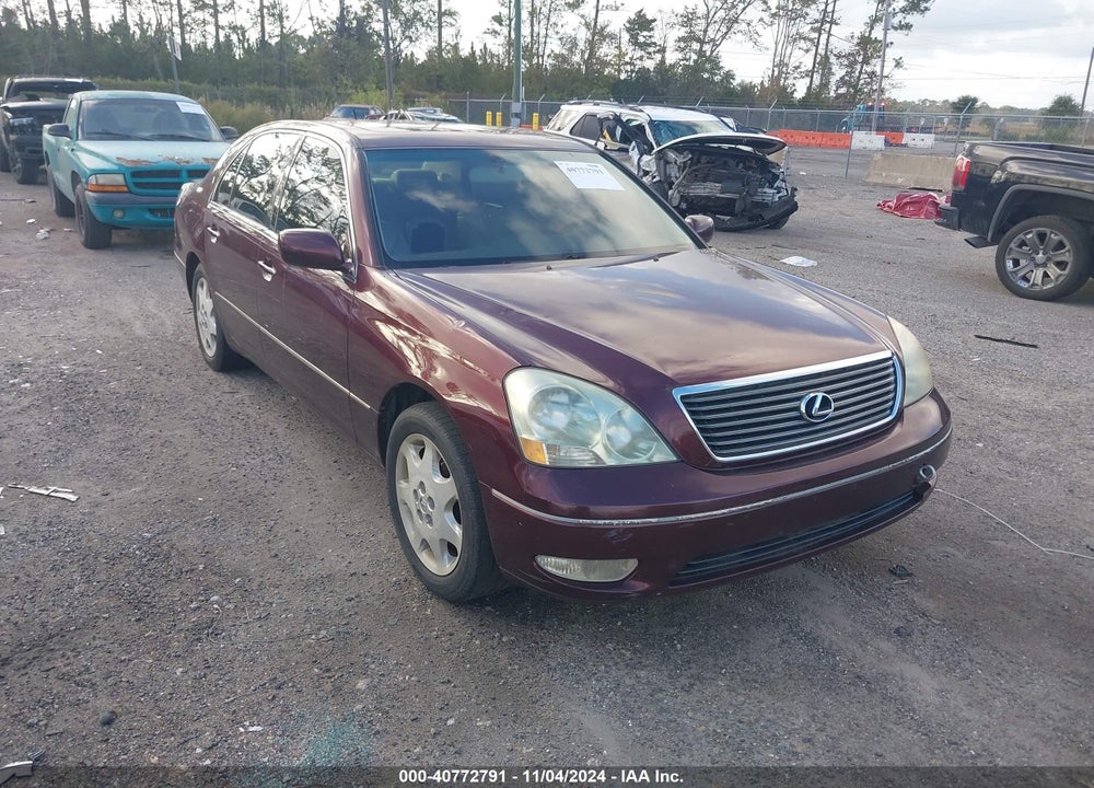 2003 LEXUS LS 430 VIN: JTHBN30F830104979