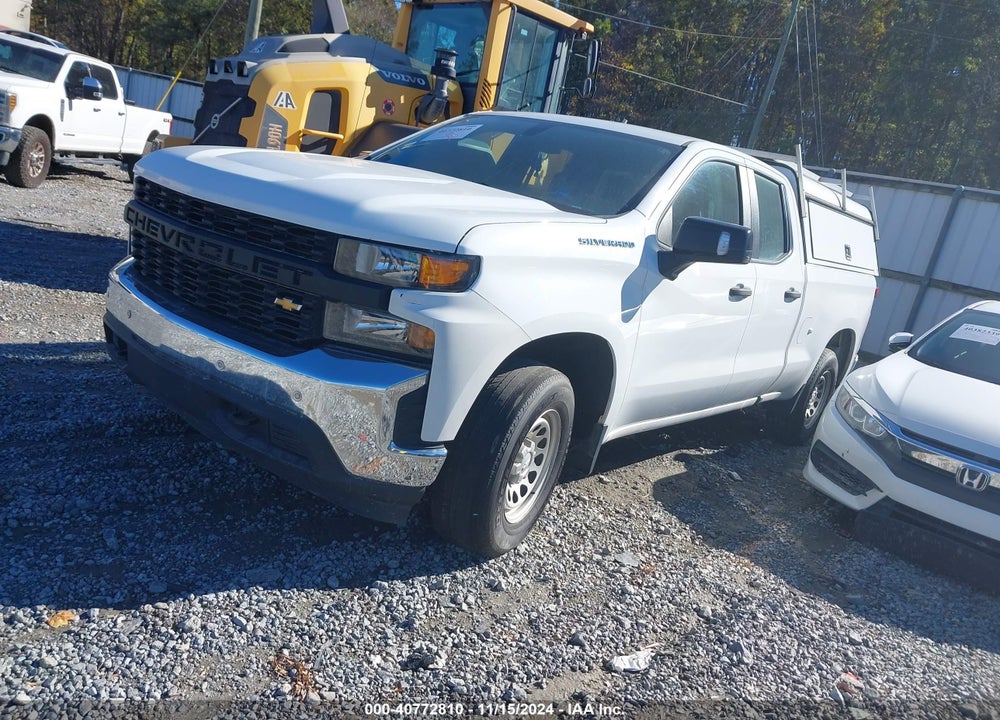 2020 CHEVROLET SILVERADO 1500 2WD STANDARD BED WT VIN: 1GCRWAEH7LZ327280