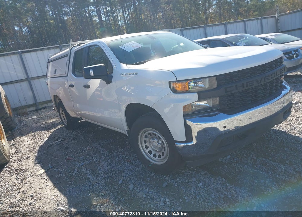 2020 CHEVROLET SILVERADO 1500 2WD STANDARD BED WT VIN: 1GCRWAEH7LZ327280