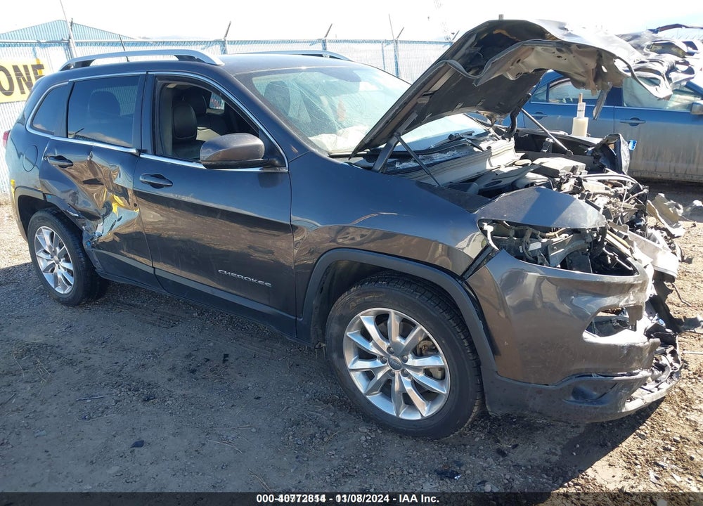 2016 JEEP CHEROKEE LIMITED VIN: 1C4PJMDB6GW295725
