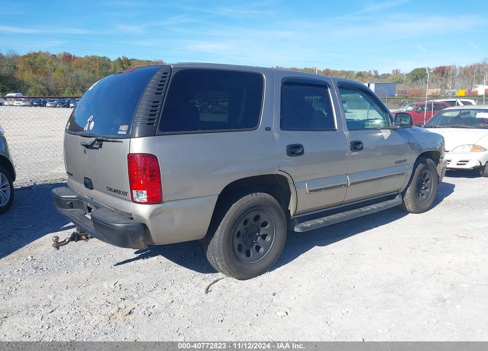 2001 CHEVROLET TAHOE LT VIN: 1GNEC13T91J146277