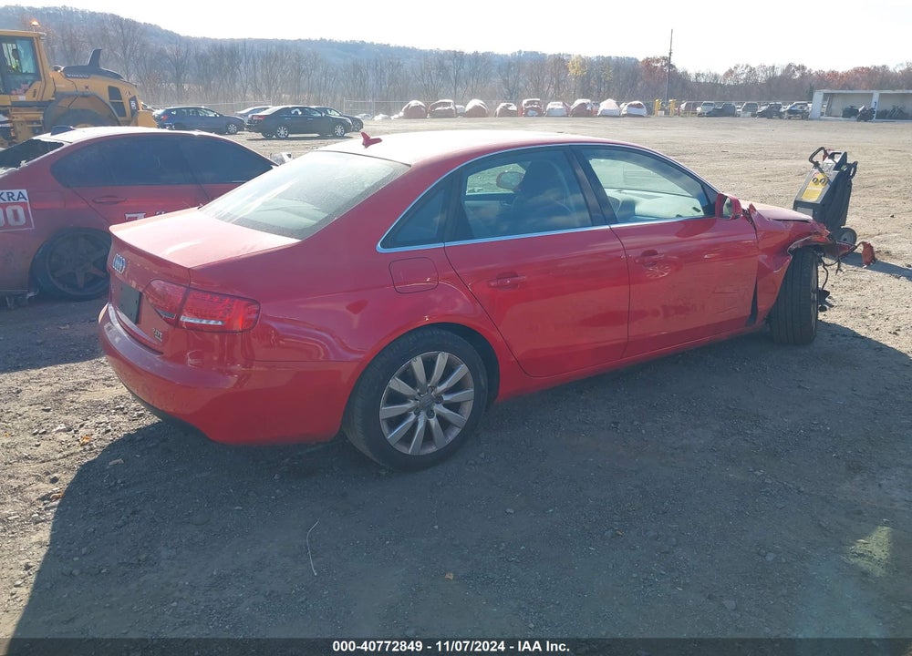 2010 AUDI A4 2.0T PREMIUM VIN: WAUHFAFL2AN028960