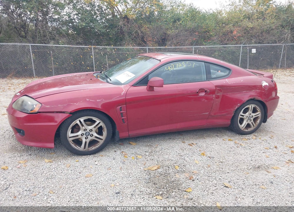 2006 HYUNDAI TIBURON GT/GT LIMITED/SE VIN: KMHHN65F16U230826