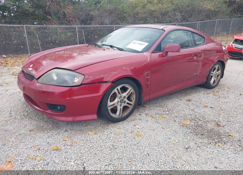 2006 HYUNDAI TIBURON GT/GT LIMITED/SE VIN: KMHHN65F16U230826