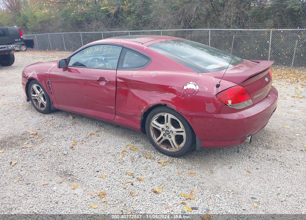 2006 HYUNDAI TIBURON GT/GT LIMITED/SE VIN: KMHHN65F16U230826