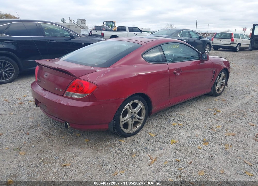2006 HYUNDAI TIBURON GT/GT LIMITED/SE VIN: KMHHN65F16U230826