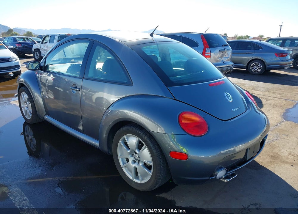 2003 VOLKSWAGEN NEW BEETLE TURBO S VIN: 3VWFE21C83M405750