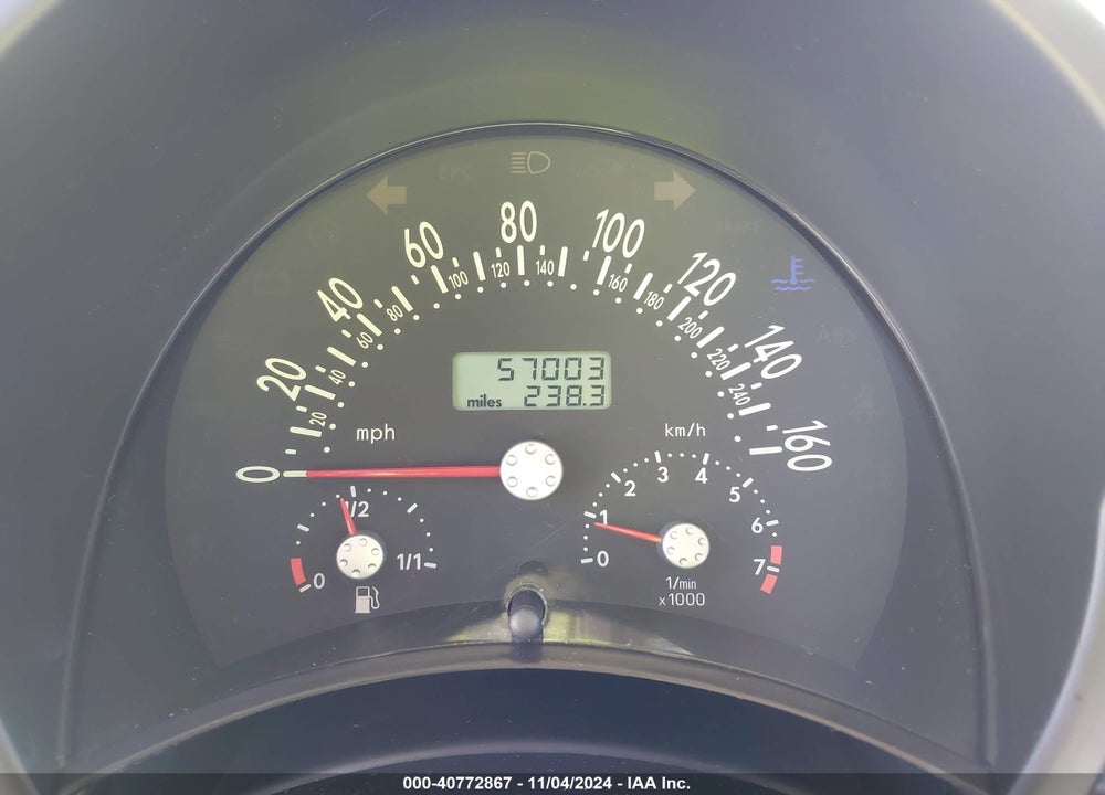 2003 VOLKSWAGEN NEW BEETLE TURBO S VIN: 3VWFE21C83M405750