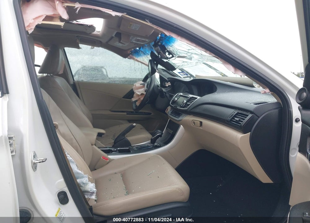 2013 HONDA ACCORD EX-L V-6 VIN: 1HGCR3F8XDA032148